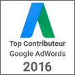 Top Contributeur 2016 - Google AdWords